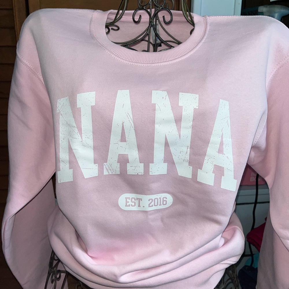 Nana Pink Sweatshirt